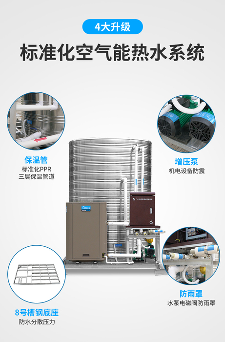 合肥浩大空气能热泵热水器商行（商用机）价格表；